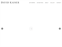 Tablet Screenshot of davidkaiserfineart.com